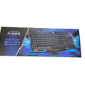 T7 Tricolor Back-light Gaming Keyboard Model M200 USB Wired  Keyboard